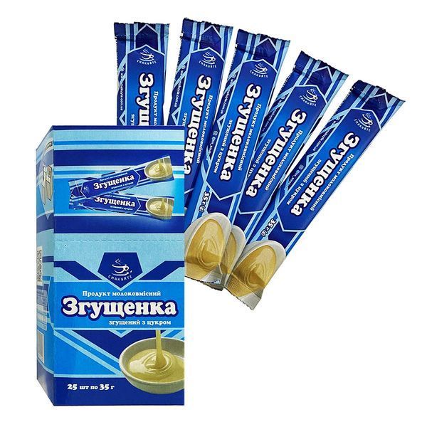 Продукт молокосодержащий Смакуйте Сгущенка, стик 35 г 1747808570 фото