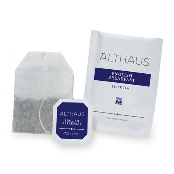 Чай чёрный пакетированный Althaus English Breakfast (Английский завтрак) Deli Packs 20 пакетиков по 1,75г 1882142596 фото