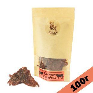 Yedakoff мясные снеки, Вяленая говядина, 100г 1690046888 фото