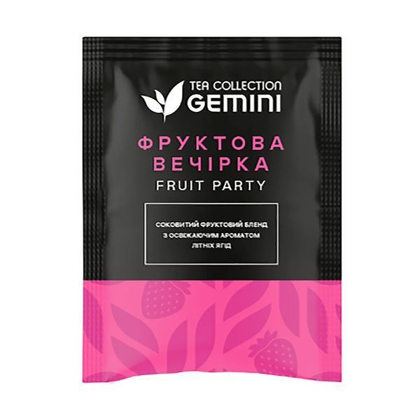Чай пакетированный Gemini BOX Фруктовая вечеринка 2г 25шт 2108682203 фото