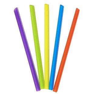 Трубочки кольорові для смузі та Bubble Tea (Бабл Ті), 210х9 мм, 100шт 2282353184 фото