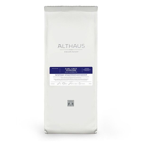 Чай чёрный с бергамотом рассыпной Althaus Imperial Earl Grey 250г 1831087205 фото