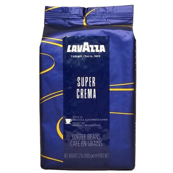 Кофе зерновой Lavazza Super Crema 1кг 2173065632 фото