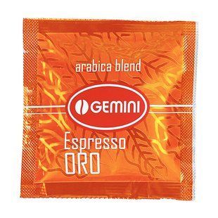 Кофе в чалдах (монодозах) Gemini Espresso ORO 7г 2317648767 фото
