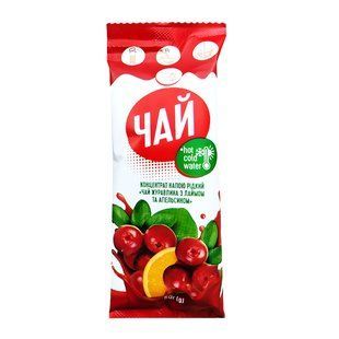 Напиток Смакуйте Чай Клюква с Лаймом и Апельсином, стик 50 г 1743022433 фото